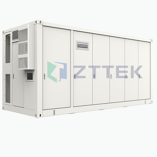 20Ft এনার্জি ব্যাটারি স্টোরেজ সিস্টেম ZT-ESS-1720-51280 ব্যাটারি ব্যাংক ডিসি পাশ